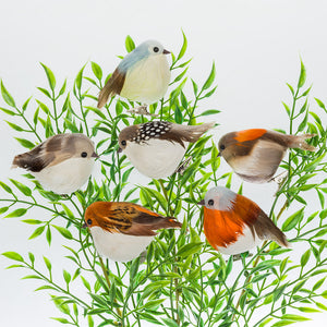 Medium Plump Clip-On Bird