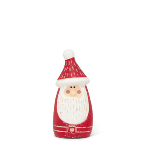 Small Modern Red Santa Gnome