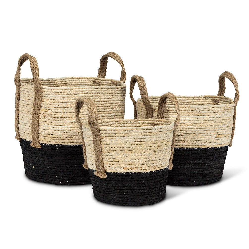Round Jute Handled Baskets (PICKUP ONLY)