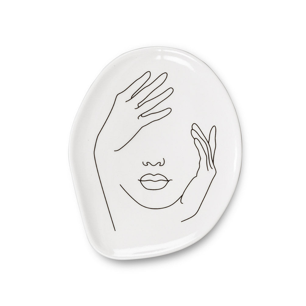 Face & Hands Small Plate