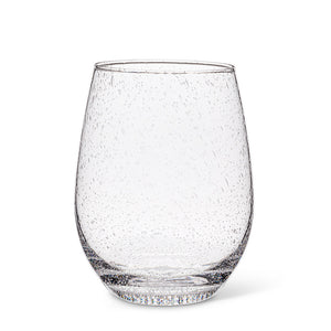 Seeded Stemless Wine Glass