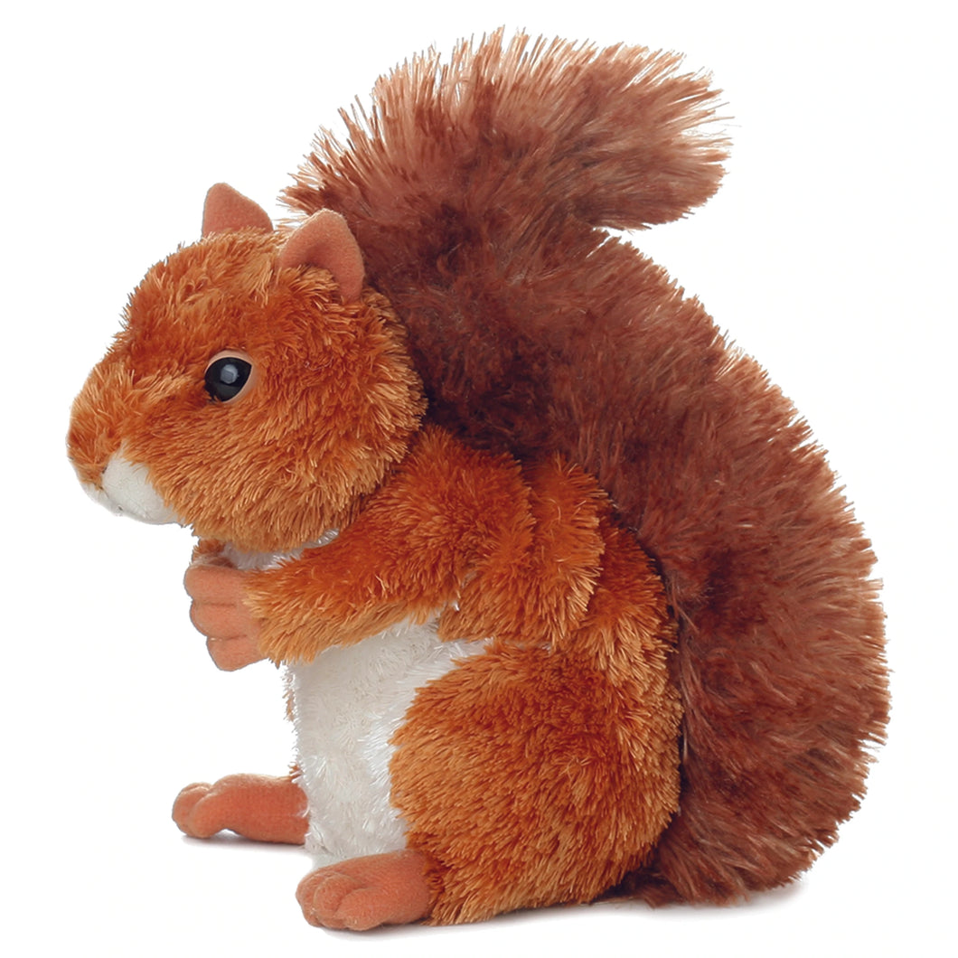 Nutsie Red Squirrel Plush