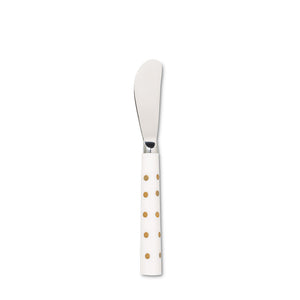 Pate Spreader with Gold Dots
