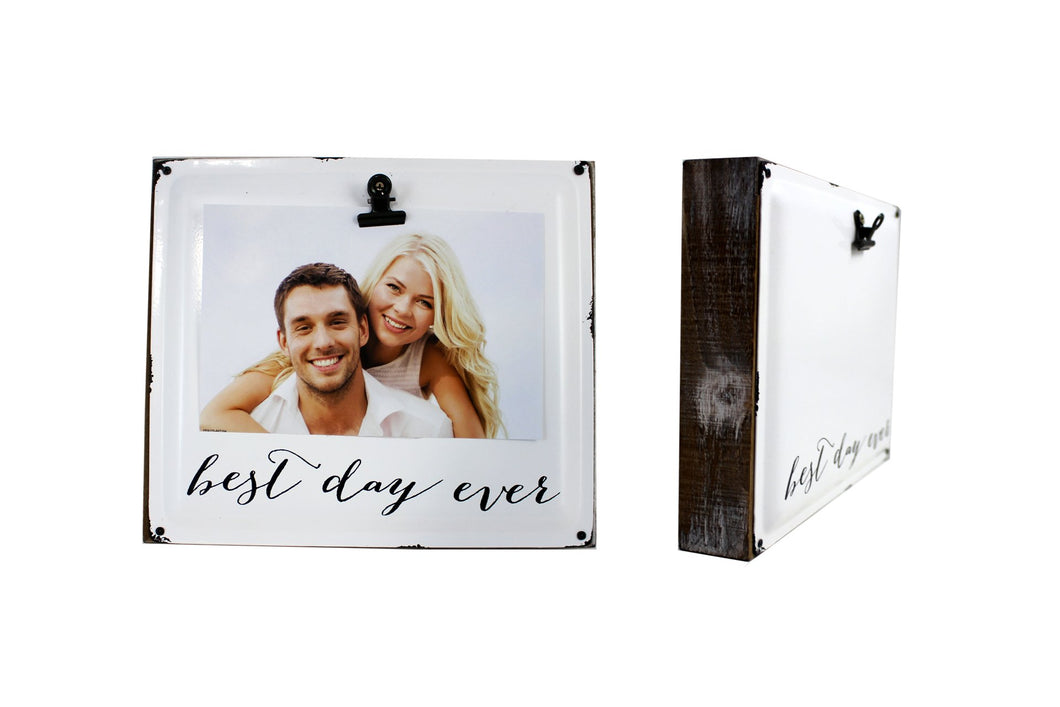 Best Day Ever Block With Photo Clip FINAL SALE