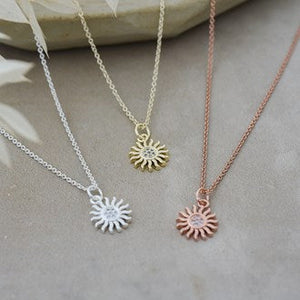 Sunrise Necklace - Silver