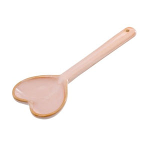 Pink Heart Serving Spoon
