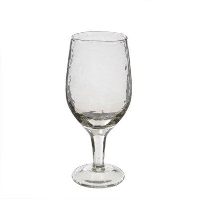 Clear Valdes Wine Glass
