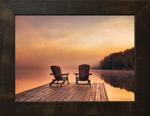 20" x 24" Serenity Chairs - Barn Board Frame