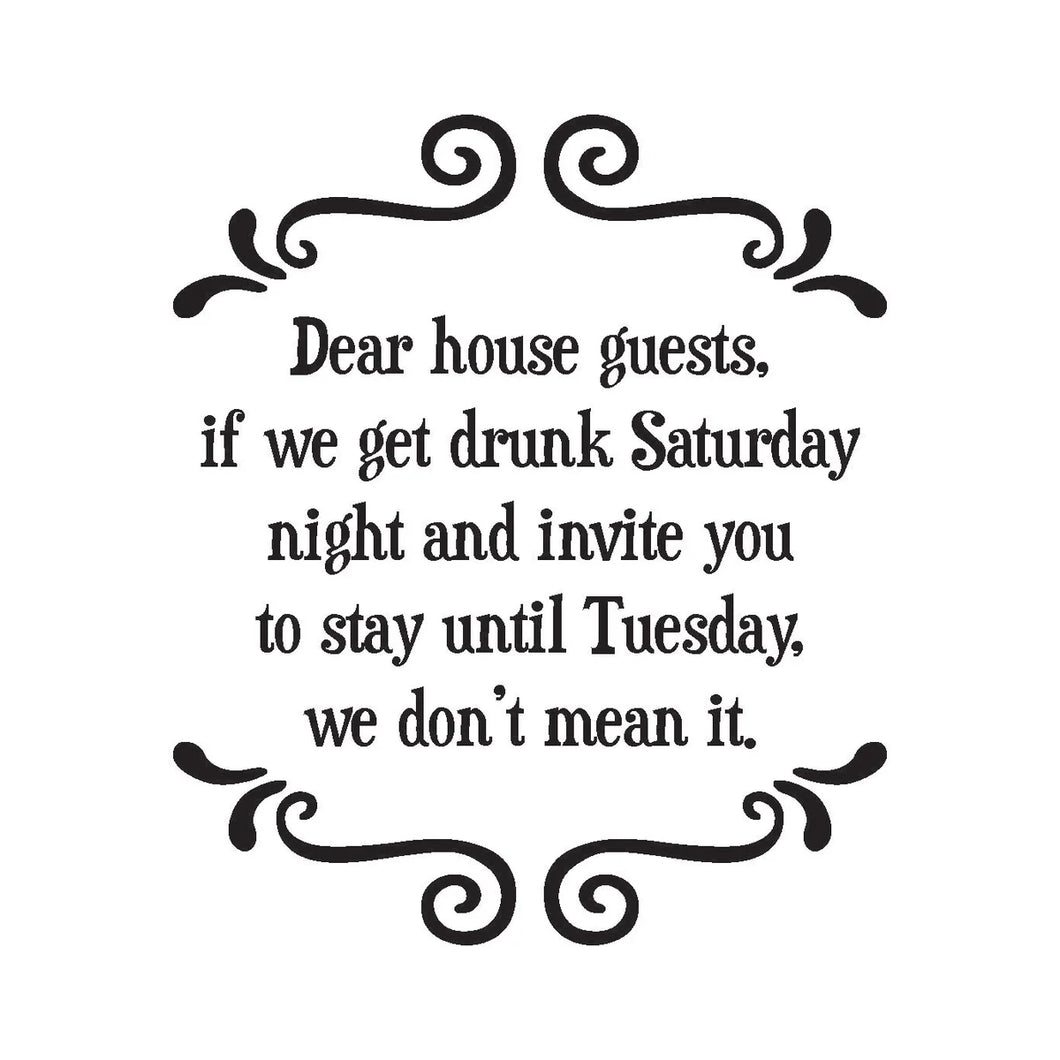 House Guests Coaster