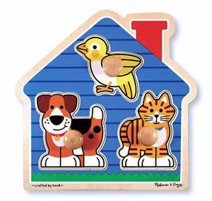 House Pets Large Peg Puzzle (PICKUP ONLY)