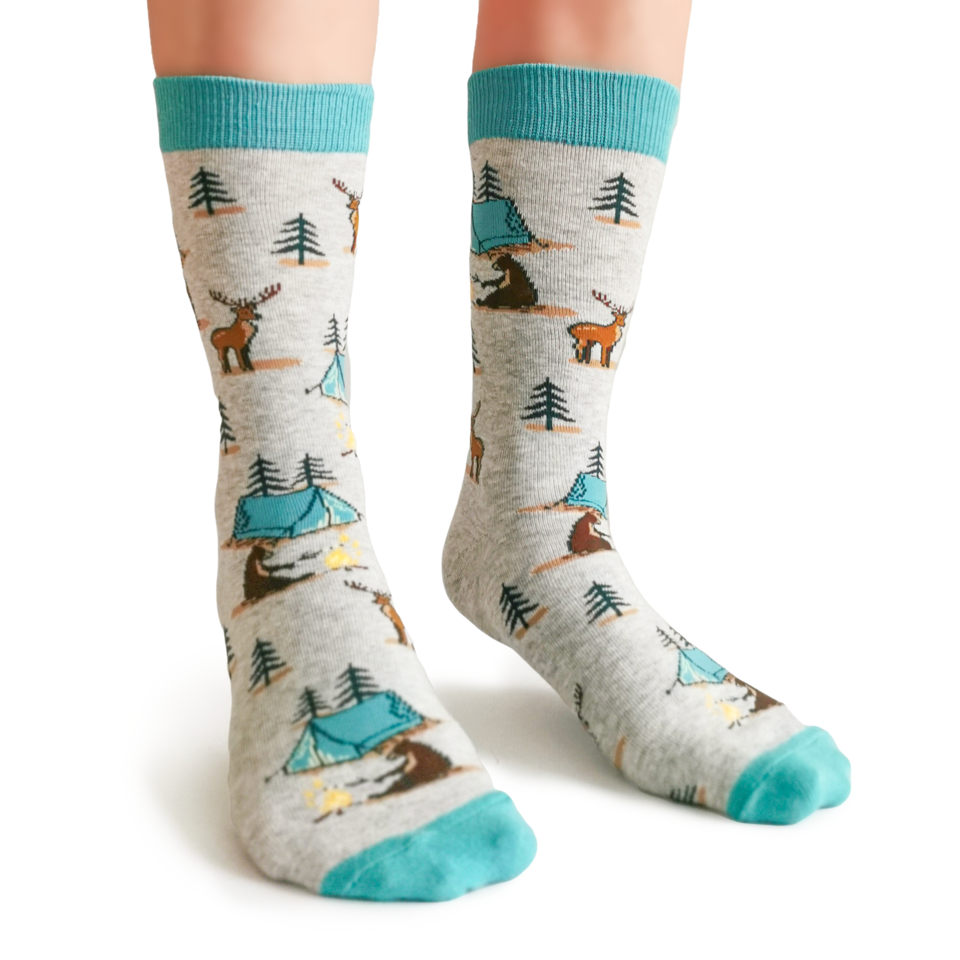 Camping Queen Socks - For Her
