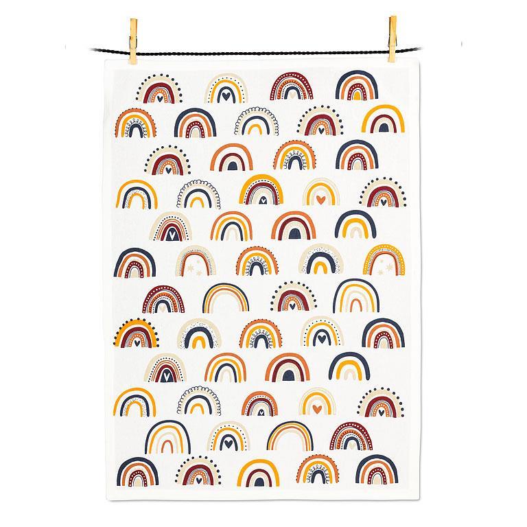 Boho Rainbows Tea Towel - FINAL SALE