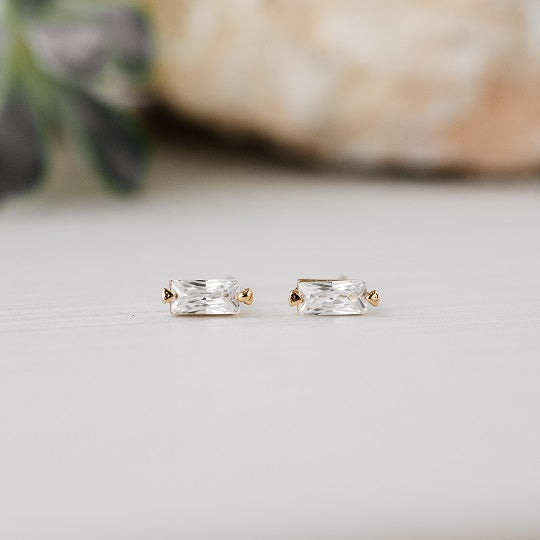 Gracious Studs - Gold