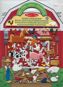 Farm Reusable Puffy Stickers