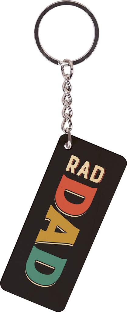 Rad Dad Keychain