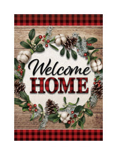Load image into Gallery viewer, Winter/Christmas Garden Flag
