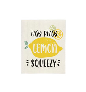 Easy Peasy Lemon Squeezy Sponge Cloth