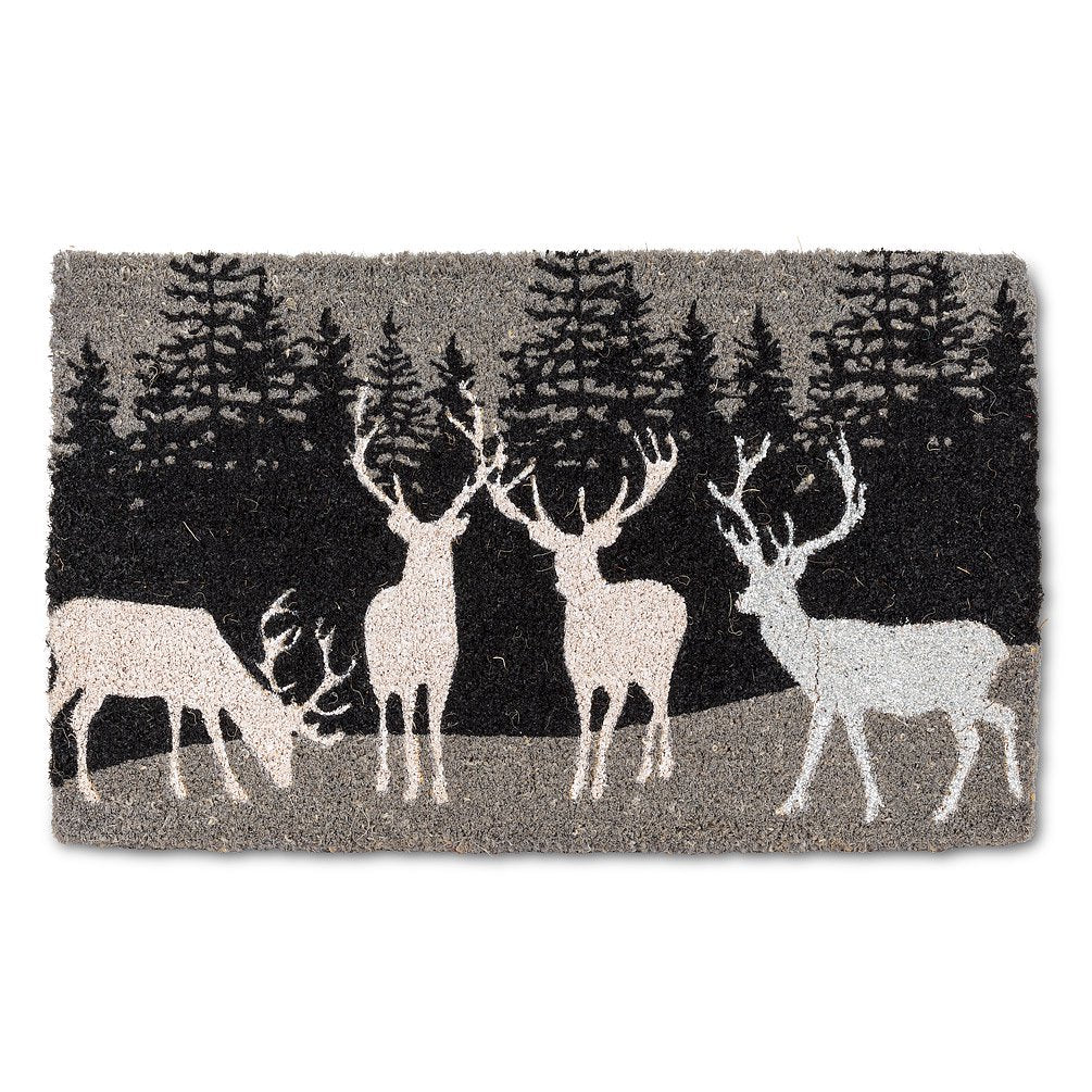 Silver Reindeer Doormat (PICKUP ONLY)