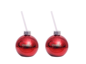 Red Cocktail Balls - Set of 2