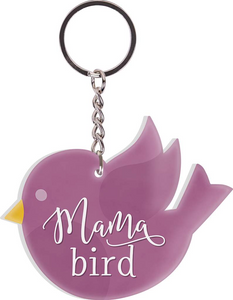 Mama Bird Keychain