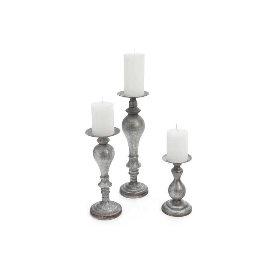 Small Pillar Candle Holder  (PICKUP ONLY)