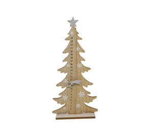 Natural Christmas Tree Advent Calendar - AS IS