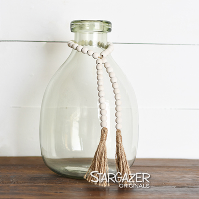 Washed Bead With Tassel 28
