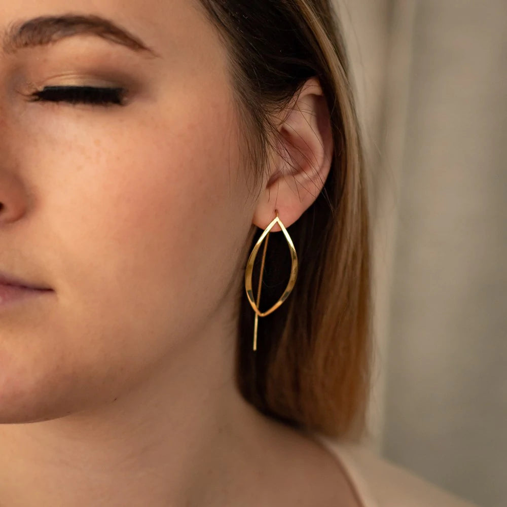 Zephyr Earrings - Gold