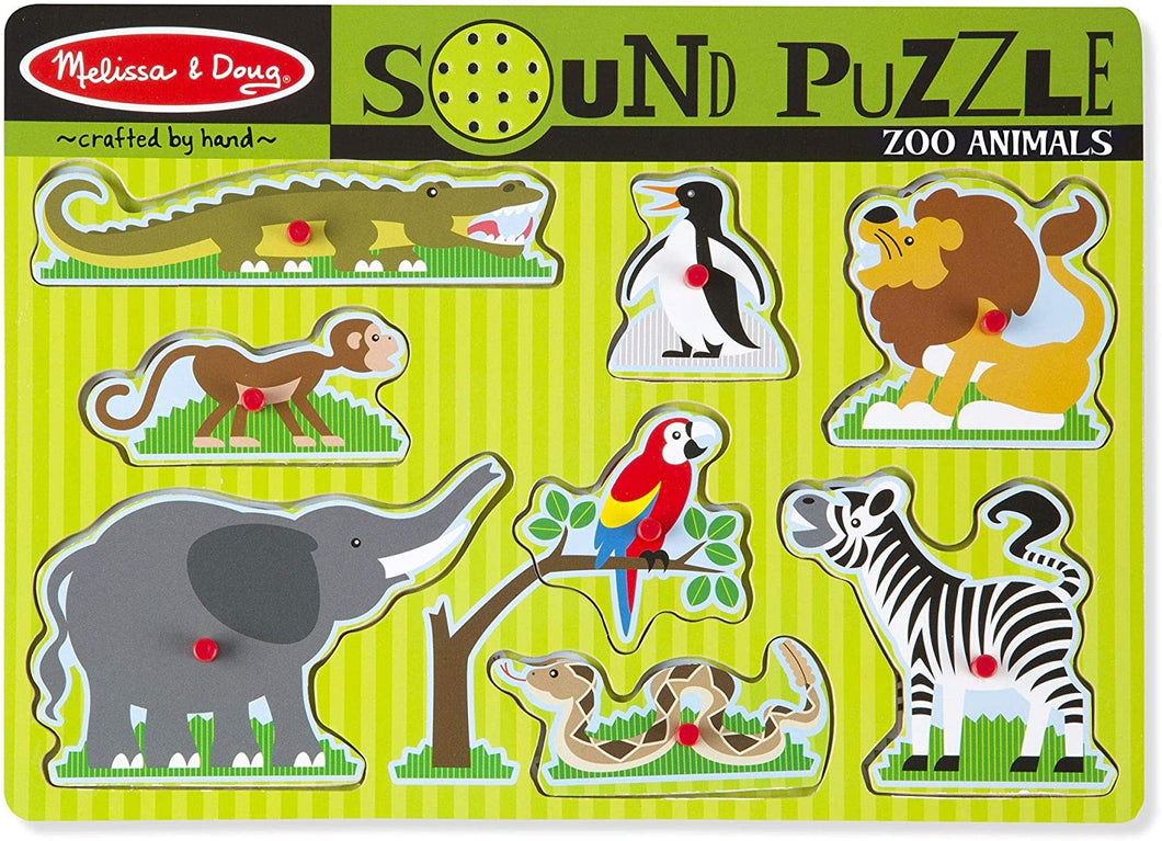 Zoo Animals Sound Puzzle (PICKUP ONLY)