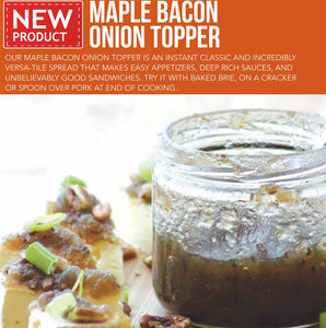 Maple Bacon Onion Topper