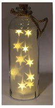 Load image into Gallery viewer, 12” Clear LED Star Reflection Bottle
