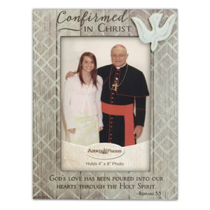 Confirmation Wooden Picture Frame