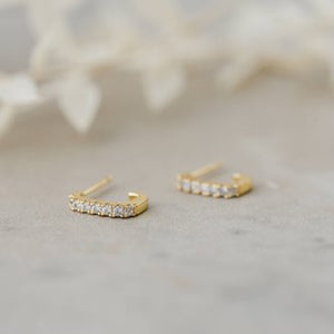 Smitten Studs - Gold