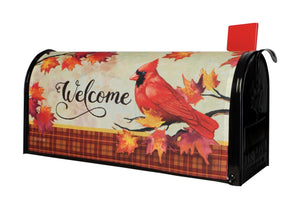 Autumn Cardinal Mailbox Cover