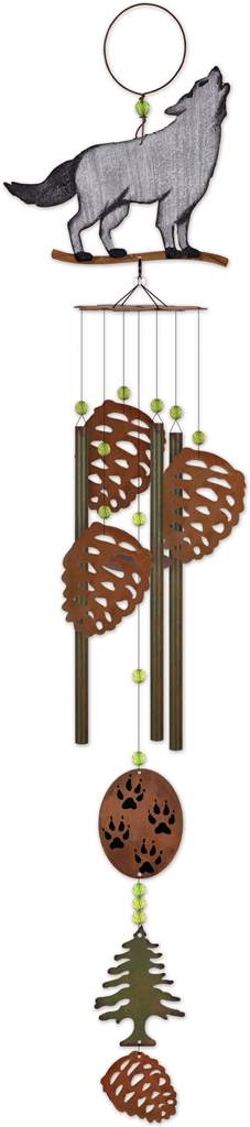 Wolf Wind Chime