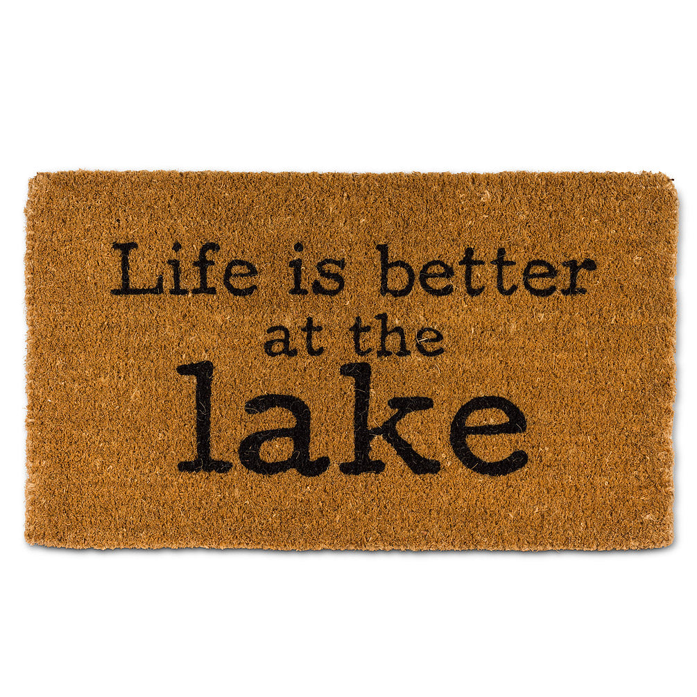 Life Is Better At The Lake Doormat