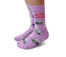 Load image into Gallery viewer, Bee&#39;s Knees Socks - For Her
