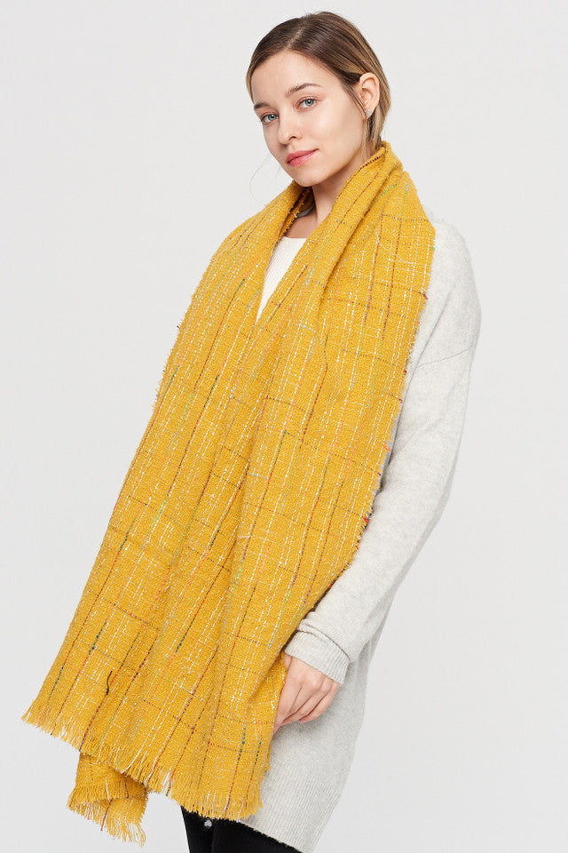 Mustard and deals burgundy scarf