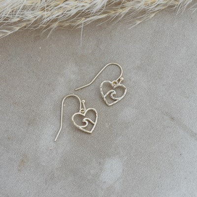 Beach Lovers Earrings - Gold