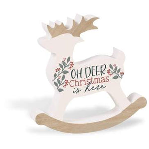 Oh Deer Christmas Is Here Decor