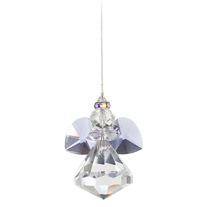 C490 Short Body Angel Suncatcher - Lilac