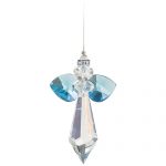 C500 Long Body Angel Suncatcher - Blue