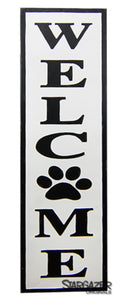 Welcome Paw Sign (PICKUP ONLY)