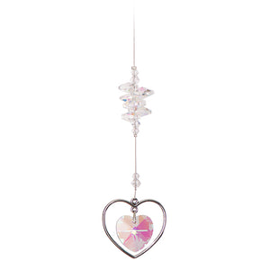 C600 Double Heart Suncatcher - AB