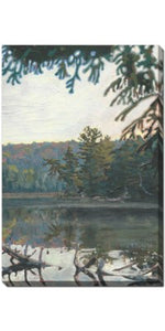 Autumn Reflections Canisbay Lake Canvas