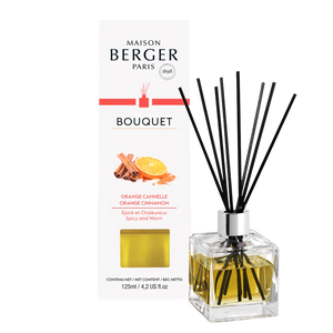 Cube Reed Diffuser - Orange Cinnamon