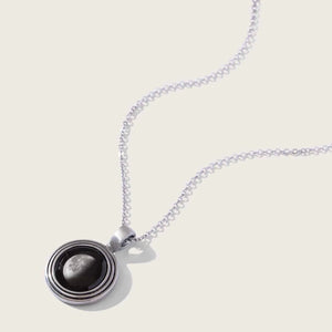 Moonglow Regio Necklace in Pewter