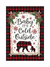Load image into Gallery viewer, Winter/Christmas Garden Flag
