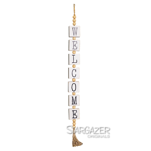 Welcome Hanging Beads