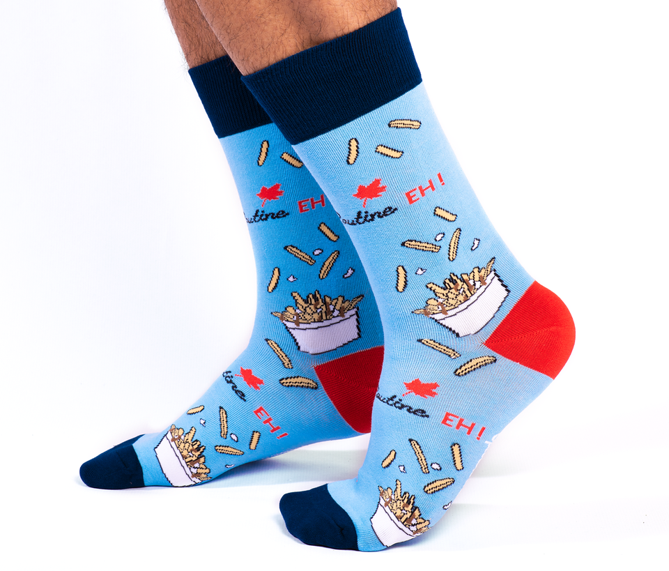 Poutine Eh! Socks - For Him
